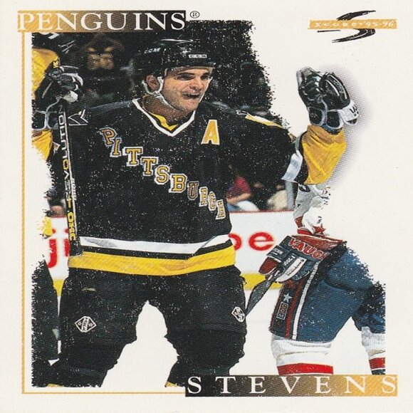Kevin Stevens Pittsburgh Penguins NHL Hockey Card Collection  - 10 Card Set - Picture 8 of 11